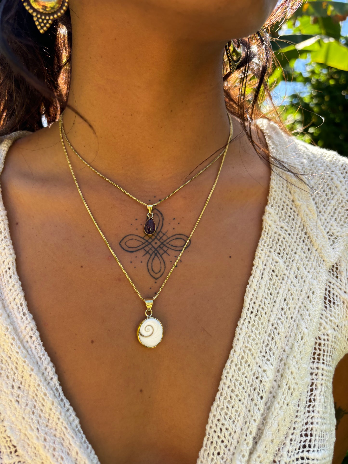 Shiva Shell Necklace