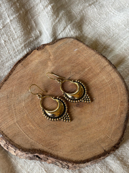 Brass Earrings