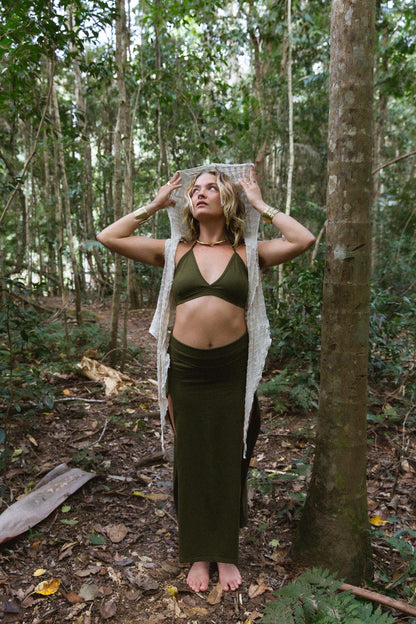 Pixie Hood Crop