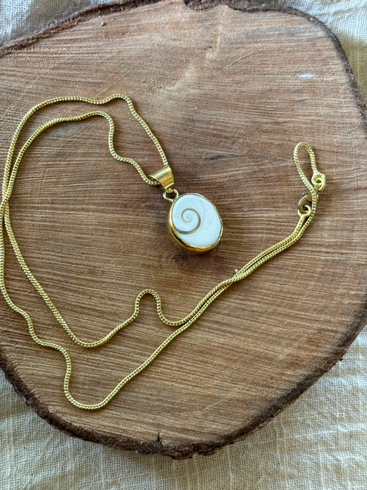 Shiva Shell Necklace