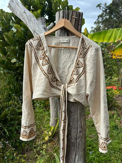 ELSIE WRAP TOP