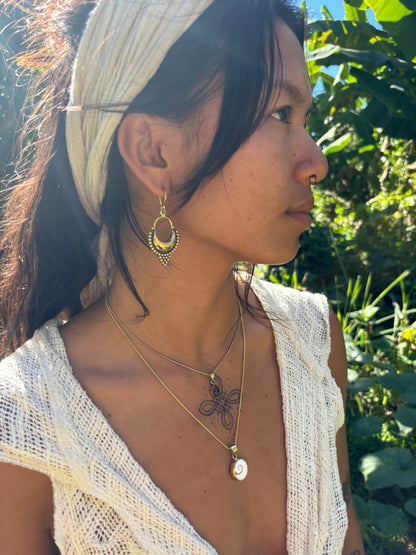 Brass Earrings