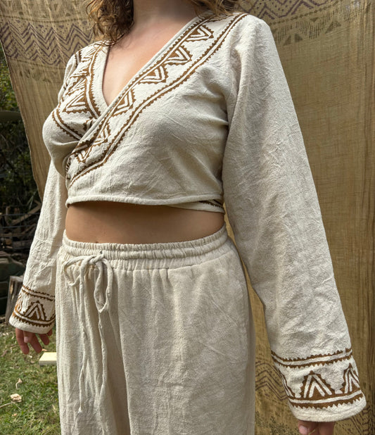 ELSIE WRAP TOP
